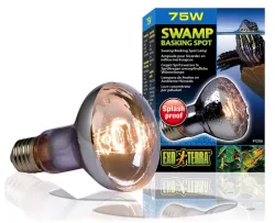 Exo Terra Swamp Basking Spot gegen Spritzwasser und Sprühregen unempfindliche Wärmelampe 75W (1 Stk)
