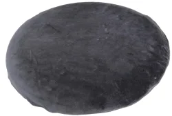 Sissel Kissenbezug Sitfit Velours, Ø 33cm, anthrazit (1 Stk)