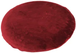 Sissel Kissenbezug Sitfit, Velours, Ø 36cm, bordeaux (1 Stk)