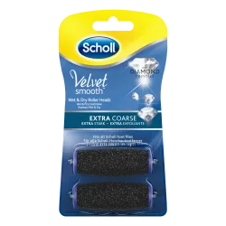 Scholl Velvet Smooth Ersatzrollen, Extra Stark (2 Stk)
