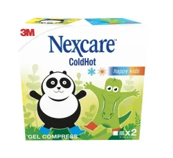 3M Nexcare ColdHot 12x11cm Happy Kids (2 Stk)