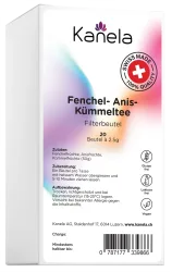 Kanela Fenchel & Anis & Kümmel Tee (20 Beutel)