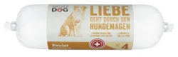 naturaDog Hühnchen & Reis Terrine, Nassfutter für Hunde (200g)