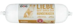 naturaDog Hühnchen & Gemüse Brocken, Nassfutter für Hunde (200g)