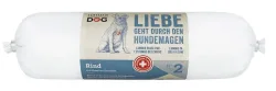 naturaDog Rind & Gemüse Brocken, Nassfutter für Hunde (400g)