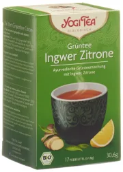 Yogi Tea Grüntee Ingwer Zitrone (17 Beutel)