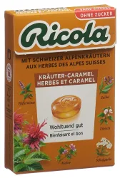 Ricola Kräuter-Caramel ohne Zucker, mit Stevia (50g)
