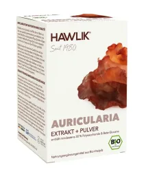 HAWLIK Auricularia Extrakt + Pulver Kapseln (120 Stk)