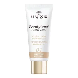 Nuxe - BB-Creme, Prodigieux® Le Teint Éclat strahlender Teint Getönte, feuchtigkeitsspendende BB-Creme | 24H, 30 ml, Light