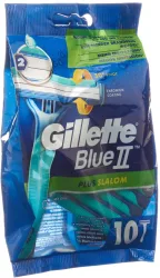 Gillette Blue II Slalom Einwegrasierer 10 Stück
