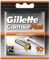 GILLETTE CONTOUR Plus Ersatzklingen 10 Stk