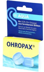 OHROPAX Silicon Aqua (6 Stk)