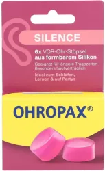 OHROPAX - Ohrstoepsel Silicon Silence, 6 Stück