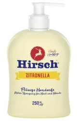 Hirsch Zitronella Flüssigseife (250ml)