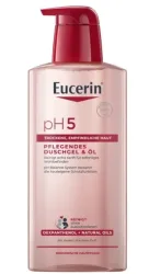 Eucerin - pH5 Pflegendes Duschgel und Öl, 400 ml