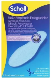 Scholl - Stossdämpfend im praktischen Falt-Format, Shock Reducer Einlegesohlen, 1 Paar