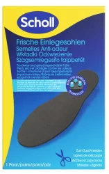 Scholl - Frisch im praktischen Falt-Format, Odour Buster Einlegesohlen, 1 Paar