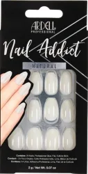 Ardell - Nail Addict Natural Ballerina, Künstliche Fingernägel, 24 Stk