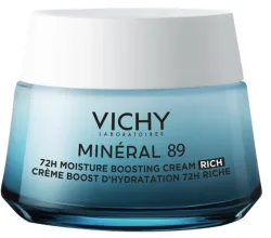 VICHY - Minéral 89 100H Feuchtigkeits Creme mit Duft, 50 ml