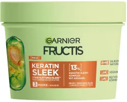 Garnier Fructis Keratin Sleek Maske, 370ml