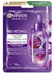 Garnier - Pro-Retinol Glättende Serum-Maske, SkinActive, 1 Stück