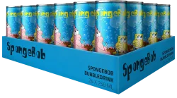 Kids Drinks Spongebob Bubble Drink Ananas (24x250ml)