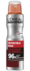 L´OrÉal Men Expert Invincible Man 96H Anti-Transpirant High Performance Körperpflege 150 ml Herren