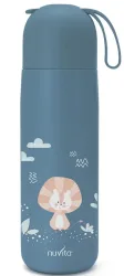 nuvita Thermosflasche Baby 400ml, mit Trinkbecher blau (1 Stk)