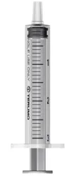 TERUMO Spritze 3-teilig, 3ml, Luer-Ansatz zentrisch (100 Stk)