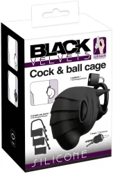 Black Velvets Cock & Ball Cage (1 Stk)