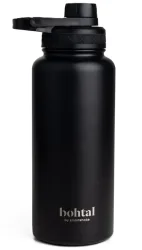Smartshake Bohtal Insulated Sports Bottle, 960ml, Black (1 Stk)