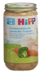 Hipp Gemüserisotto mit zartem Bio-Truthahn (250g)