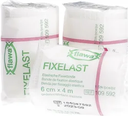 FLAWA Fixierbinde Cellux 6cmx4m (20 Stk)