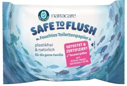 Natracare Safe Flush feuchtes Toilettenpapier (30 Stk)