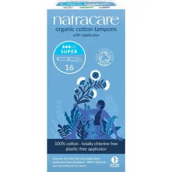 Natracare Bio-Tampons super mit Applikator (16 Stk)