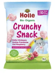 HOLLE Bio Crunchy Snack Hafer-Himbeere (30g)