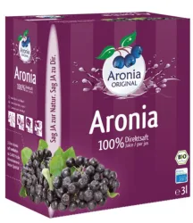 Aronia ORIGINAL Bio Aroniasaft (3 Liter)