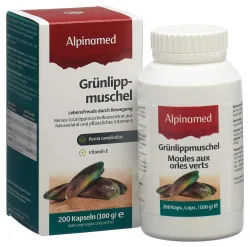 Alpinamed Grünlippmuschel 400mg Kapseln (200 Stk)