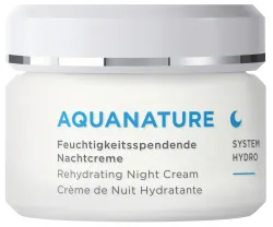 Annemarie Börlind - Feuchtigkeitsspendende Nachtcreme, Aquanature, 50 ml