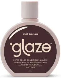 Glaze - Super Color Conditioning Gloss Sleek Espresso for Brunettes, 190 ml
