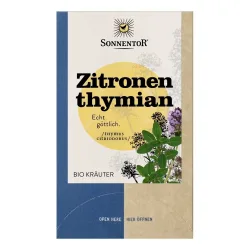Sonnentor Zitronenthymian Kräutertee (18 Beutel)