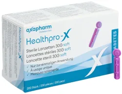 Healthpro-X Lanzetten 30G, steril & soft (200 Stk)