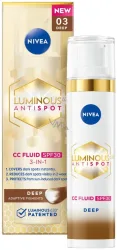 Nivea - Face Cellular Luminous630® 3-in-1 CC Fluid, 40 ml, Dark