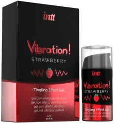 intt vibration! Strawberry Gel Orgasm Enhancer[Red], Erdbeere - Amorana