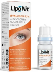 Lipo Nit Hyaluron Augentropfen 0.1% 10ml Flasche | Augentropfen