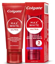 Colgate - Max White Ultra Multiprotect Zahnpasta, 50 ml