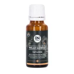 IN-FLUENCE Relax Globuli mit Bachblüten für Hunde und Katzen (20g)