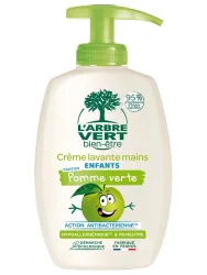 L'ARBRE VERT Flüssigseife Kinder, Grüner Apfel (300ml)