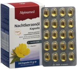 ALPINAMED Nachtkerzen&ouml;l Kaps 100 Stk