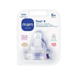 Mam Sauger X Silikon ab 6+ monate 2 Stück